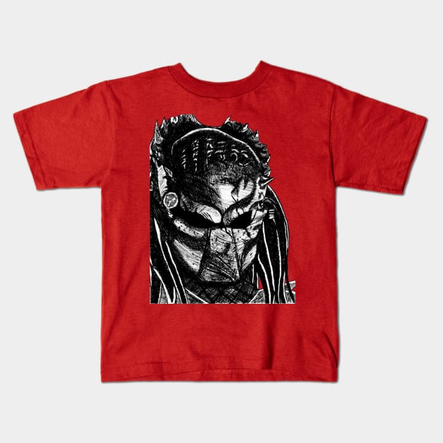 The Predator Kids T-Shirt by Nightcat17